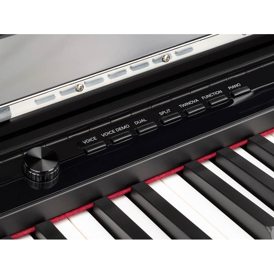 Medeli DP650KW/GB digitale piano hoogglans zwart