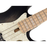 Sire V7 SR4/TBKS Marcus Miller Reissue swamp ash 4-snarige actieve basgitaar Transparent Black Satin