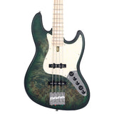 Sire V7 SR4/TGRS Marcus Miller Reissue swamp ash 4-snarige actieve basgitaar Transparent Green Satin