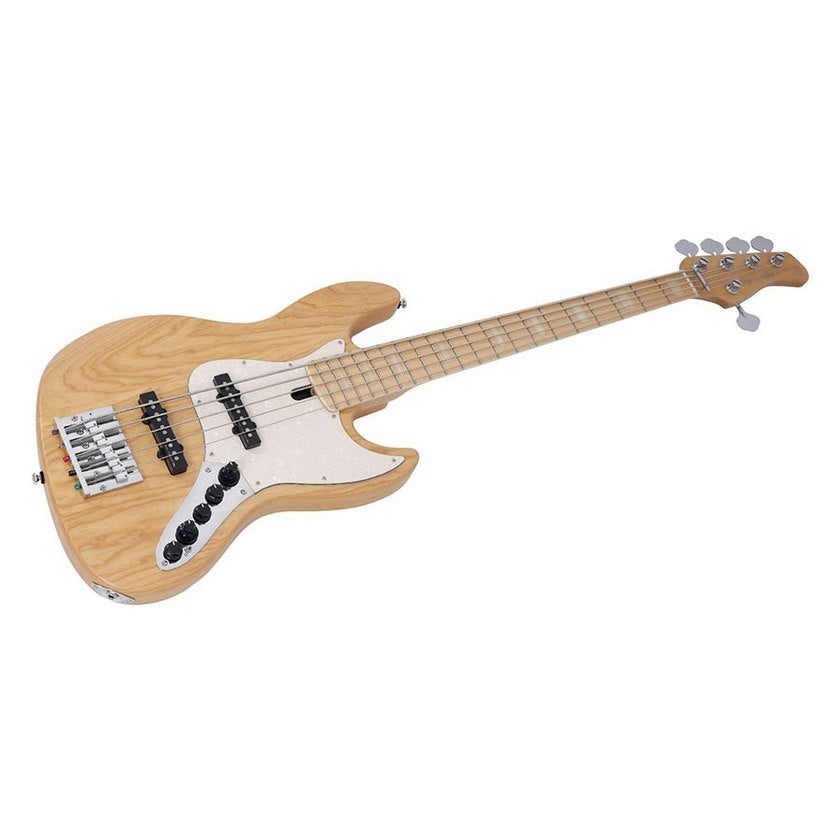 Sire V7 SR5/NTS Marcus Miller Reissue swamp ash 5-snarige actieve basgitaar Natural Satin