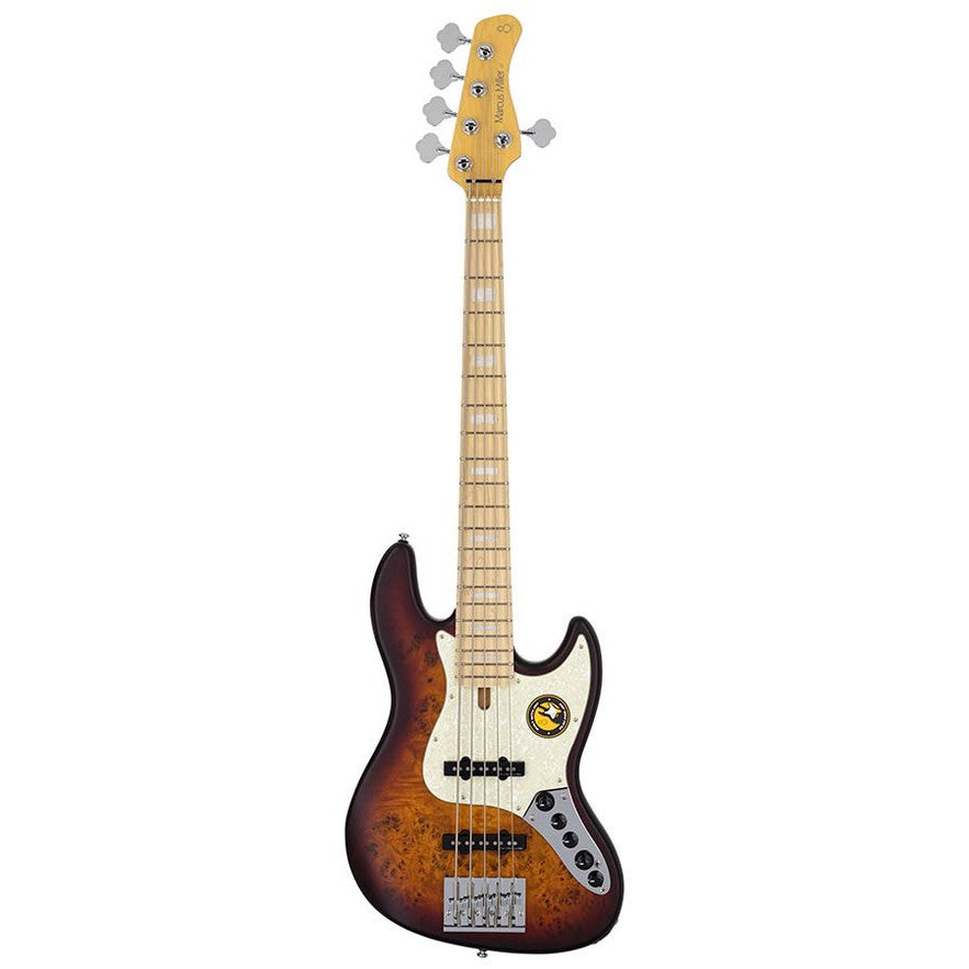Sire V7 SR5/TSS Marcus Miller Reissue swamp ash 5-snarige actieve basgitaar Tobacco Sunburst Satin