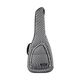 Fender 0991512488 FE620 gigbag voor elektrische gitaar – checkerboard design, 20 mm voering