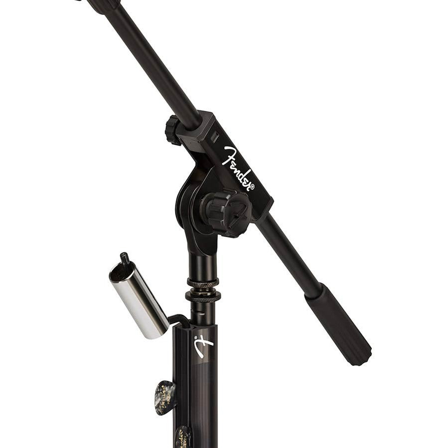 Fender microfoonstandaard met plectrum en slide houder