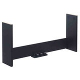 Medeli ST450/BK houten standaard met 3 pedalen voor SP-C120 / SP-A500 – Zwart