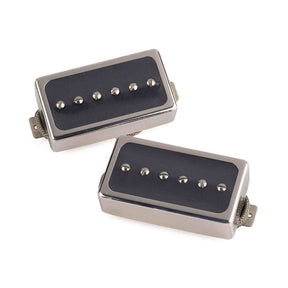 Lollar 10304-111521 Set Van Twee "Novel 90" Single Coil Pickups - hals en brug, matzwart
