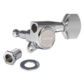 Gotoh GTH13833 SG381 stemmechanieken met 07 knoppen, 6L, chroom