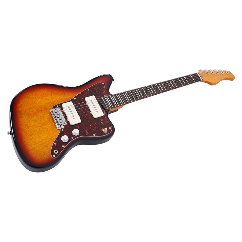 Sire Guitars J3/3TS Mahonie elektrische gitaar J-stijl, 3-tone sunburst