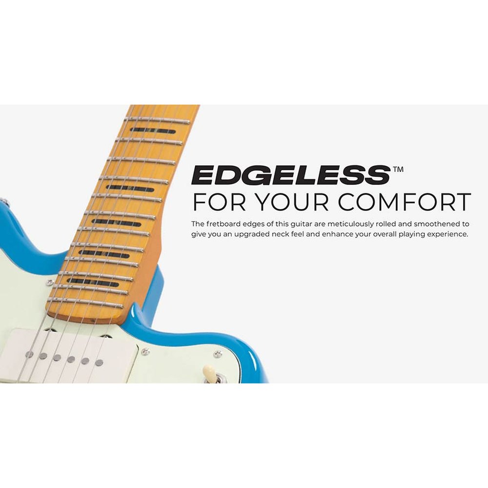 Sire Guitars J5/BLU Mahonie elektrische gitaar J-stijl, BLAUW