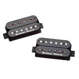 Seymour Duncan SD39654 Black Winter Set Of Two Humbucker Pickups - hals en brug, zwart