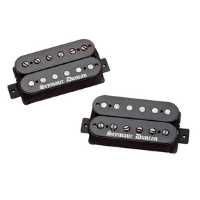 Seymour Duncan SD39654 Black Winter Set Of Two Humbucker Pickups - hals en brug, zwart