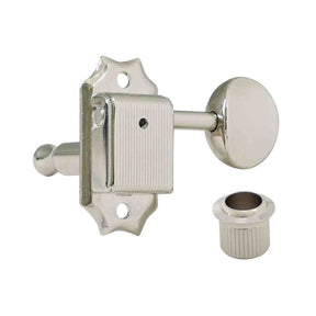 Hosco Japan H-20332NSVTR Stemmechanieken voor gitaar, 3xL + 3xR, Vintage Tone Revival Series, nikkel oval knop, nikkel