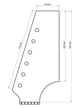 Boston ESN21M-CHA Contemporary ST-stijl Gitaarhals