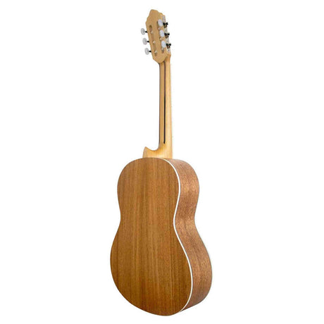 Valencia VC354HYW Klassieke Gitaar 4/4 – Sitka Spar & Mahonie, Geel, Inclusief Tas, Standaard en Stemapparaat