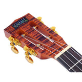 Mahalo MA4KA Artist Elite Series Bariton Ukulele Flame Koa