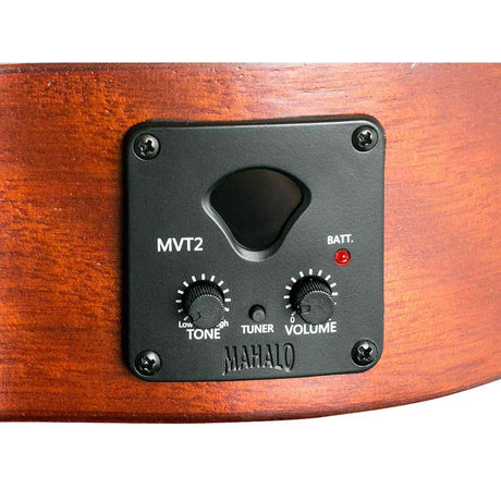 Mahalo MJ1VTTBR Java Series Sopraan Ukulele Transparant Bruin