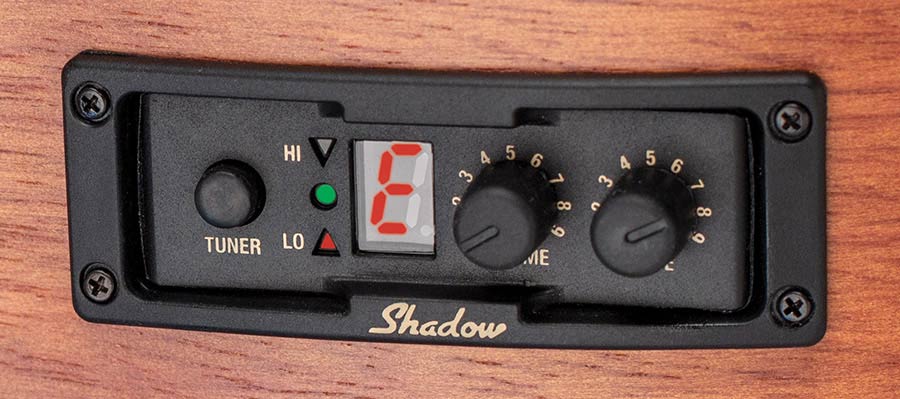 Mahalo MB1TBR Semi Akoestische Ukulele Bass Transparant Bruin