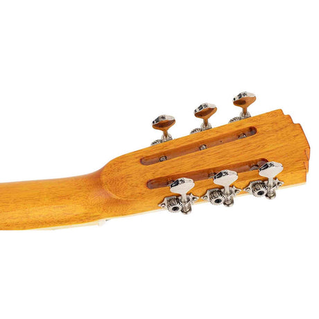 Royall KOA12LS Tricone Resonator 12-Fret – Hawaïaans Koa, Cutaway, Lipstick Pickup, Softcase