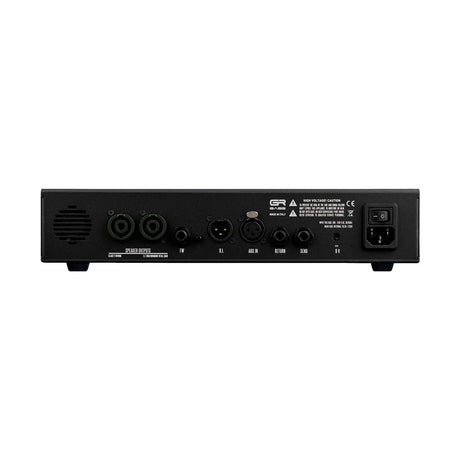 GR Bass GROOVE1200 Basversterker Top – 1200W, Buispreamp, Class D, DI & FX Loop