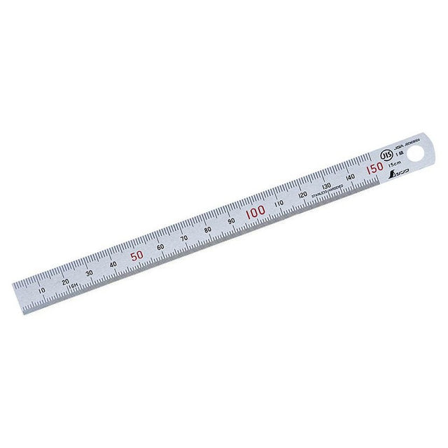 Hosco TL-RU150 RVS Liniaal – 15 cm