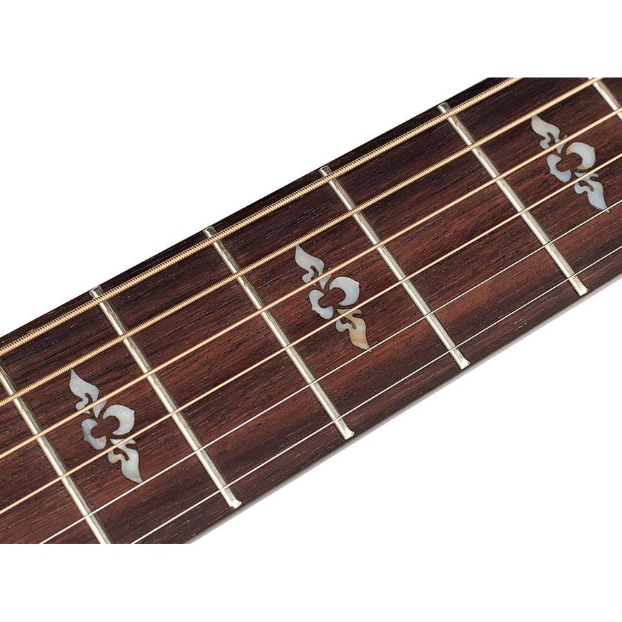 Richwood RG-27-CE grand auditorium semi akoestische westerngitaar naturel