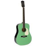 Richwood HSD-55-GN Heritage Series dreadnought akoestische westerngitaar mint groen