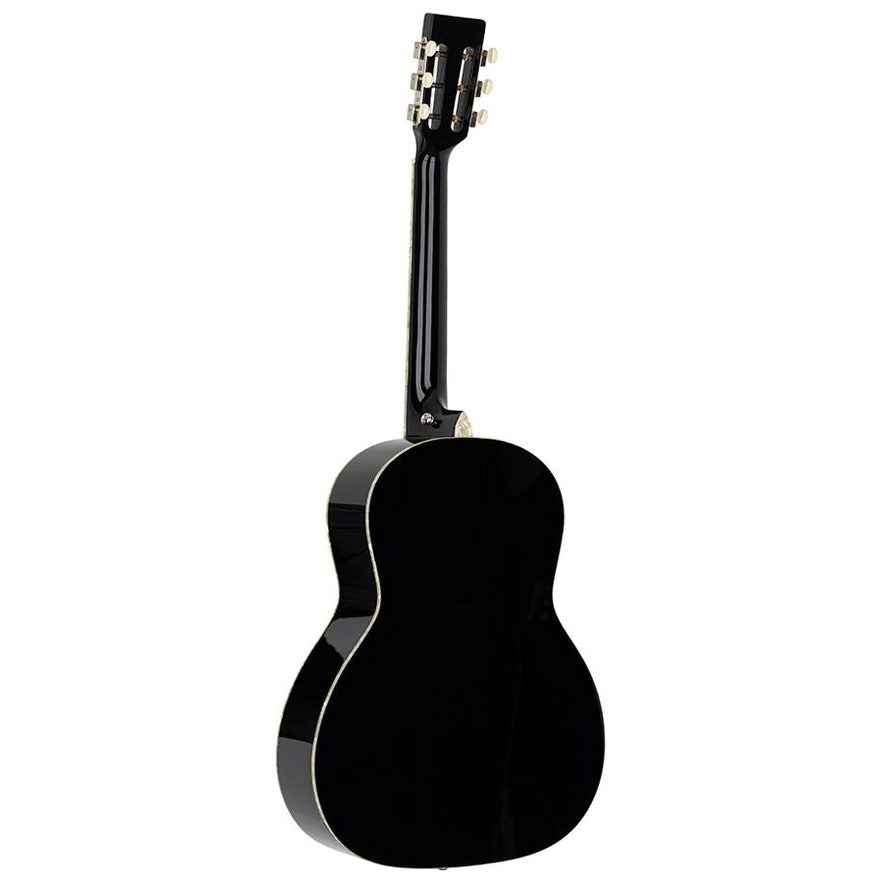 Richwood HSP-55-BK Heritage Series parlor akoestische westerngitaar zwart