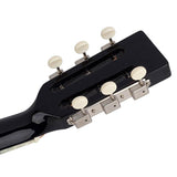 Richwood HSP-55-BK Heritage Series parlor akoestische westerngitaar zwart