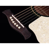 Richwood HSJ-55-BK Heritage Series jumbo akoestische westerngitaar zwart