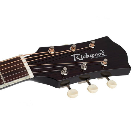 Richwood HSJ-55-GN Heritage Series jumbo akoestische westerngitaar mint groen