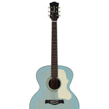 Richwood HSJ-55-LB Heritage Series jumbo akoestische westerngitaar licht blauw
