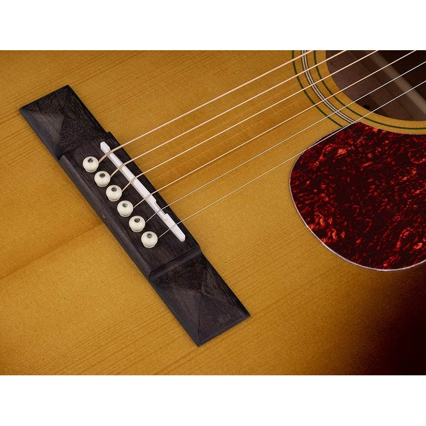 Richwood HSP-40-SB Heritage Series Parlor akoestische westerngitaar edge sunburst