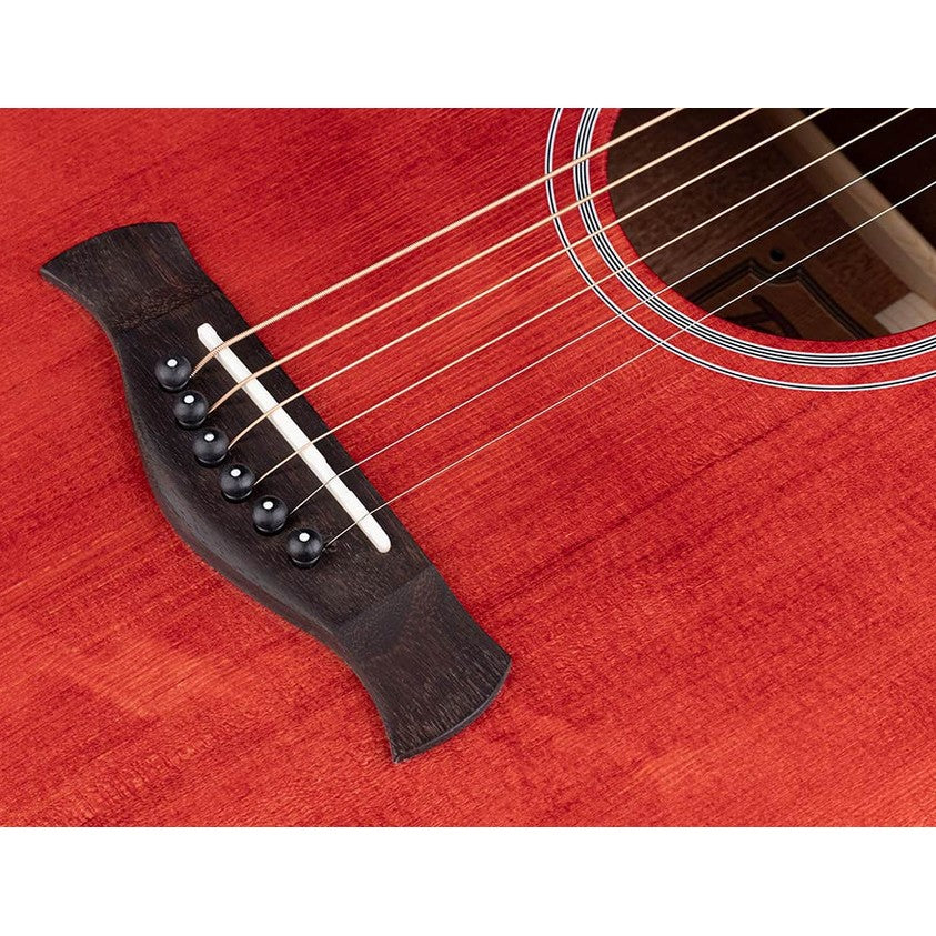 Richwood HSDS-42-TRD Heritage Series dreadnought akoestische western gitaar rood