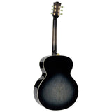 Richwood HSJS-42-TBK Heritage Series jumbo akoestische western gitaar zwart