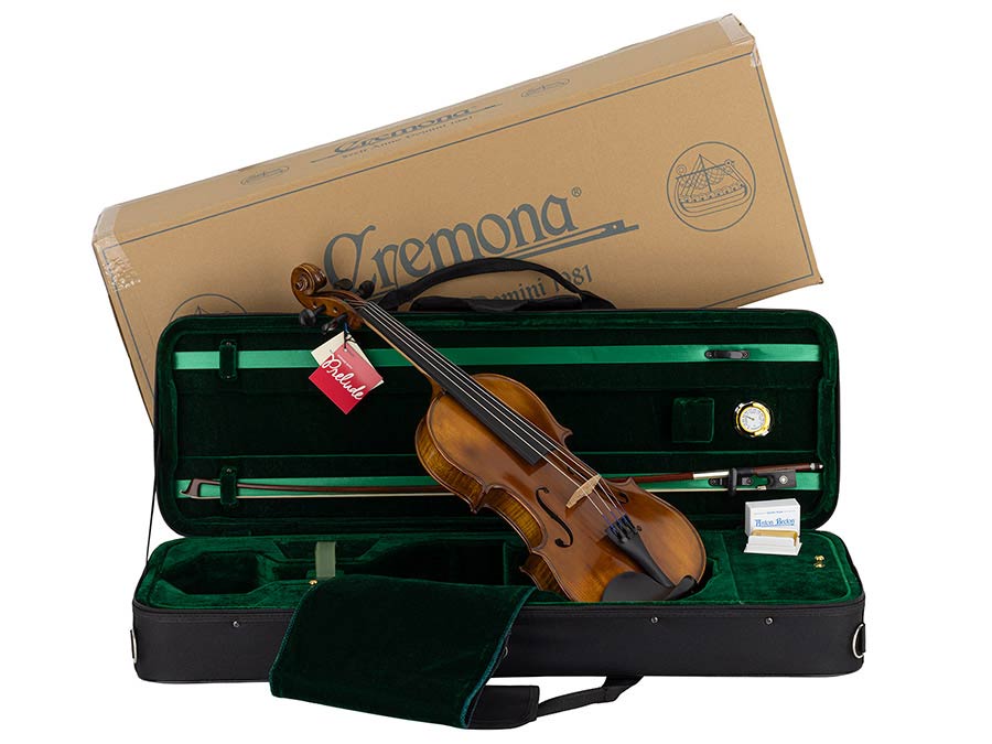 Cremona CSV-500 Premier Artist vioolset 4/4, massief hout en ebben