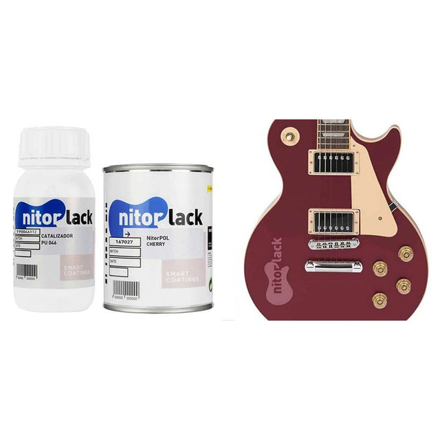 NitorLACK N167027108 NitorPOL Polyurethaanlak Cherry – 500 ml + 250 ml Verharder