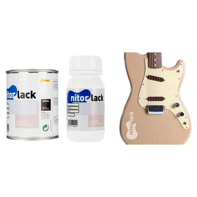 NitorLACK N167063108 NitorPOL Polyurethaanlak Desert Sand – 500 ml + 250 ml Verharder