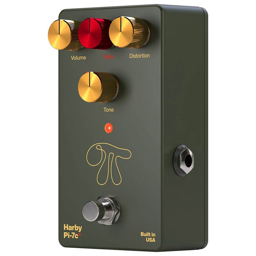 Harby Pedals USA Pi-7c distortion-sustainer-fuzz effecten pedaal