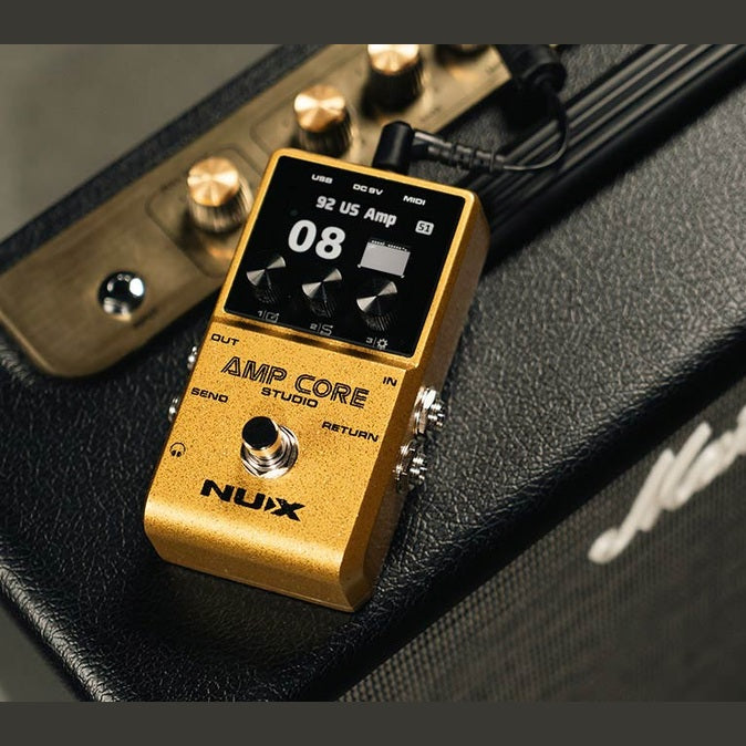 NUX NCA-1 amp modeler effect pedaal Aemp Core Studio
