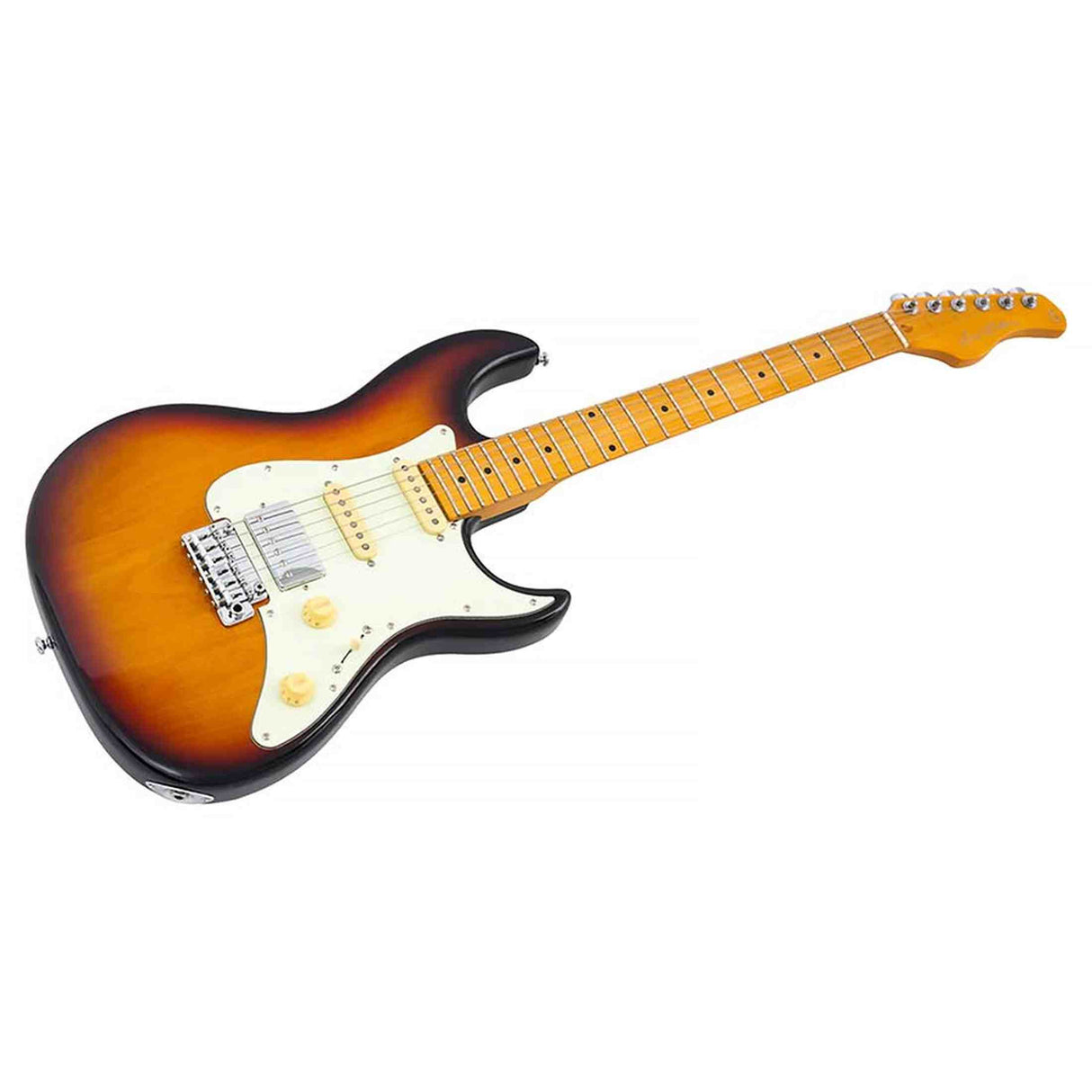 Sire S5 HSS/3TS Larry Carlton elektrische gitaar – S-Style, alder body, 3-Tone Sunburst, HSS-configuratie
