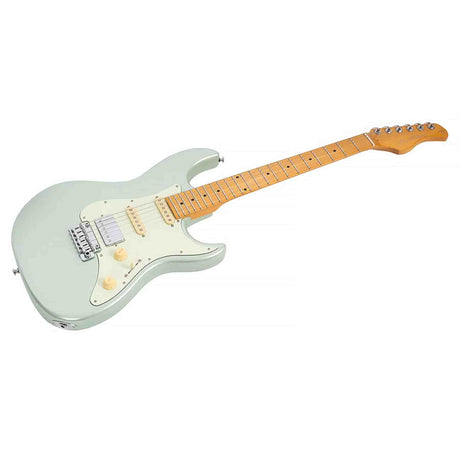 Sire S5 HSS/SGM Larry Carlton elektrische gitaar – S-Style, alder body, Surf Green Metallic, HSS-configuratie