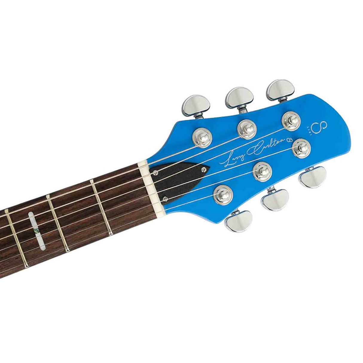 Sire Q3/MB Larry Carlton elektrische gitaar – mahonie body, HH-configuratie, Midnight Blue