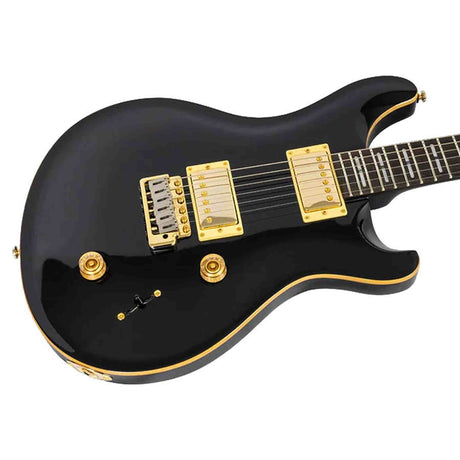 Sire Q7/BK Larry Carlton elektrische gitaar – mahonie + maple top, HH-configuratie, Black