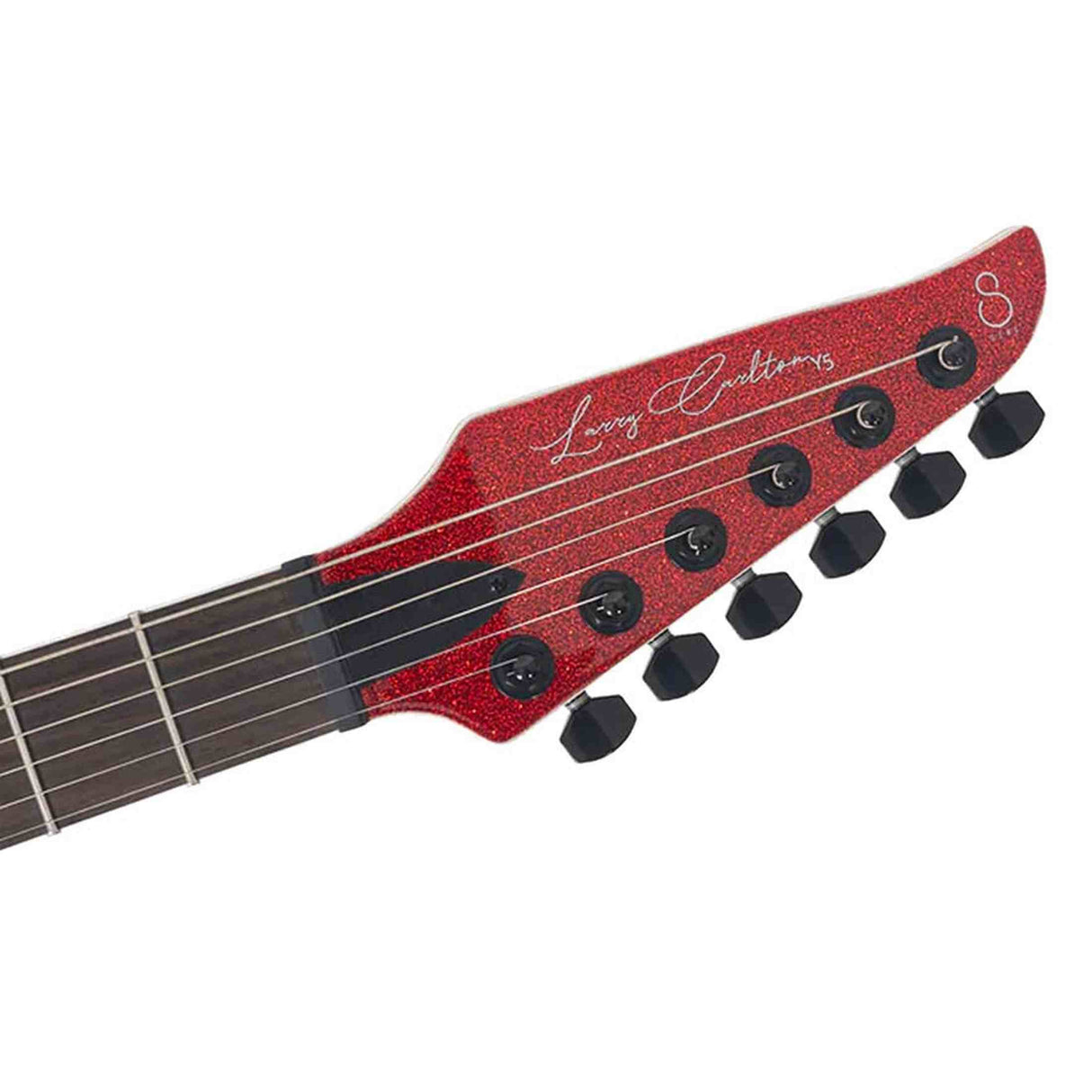 Sire Y5/RPS Larry Carlton elektrische gitaar – alder body, HH-configuratie, Red Sparkle
