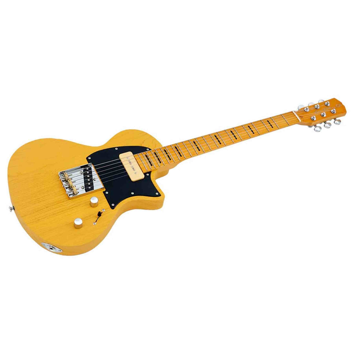 Sire I5T/BSB elektrische gitaar – T-Style, sandblasted swamp ash, Butterscotch Blonde, P90 pickups, locking tuners