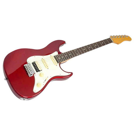 Sire S3N HSS/CAR New Gen Larry Carlton elektrische gitaar – S-Style, Metallic Rood, HSS-configuratie, stainless steel frets