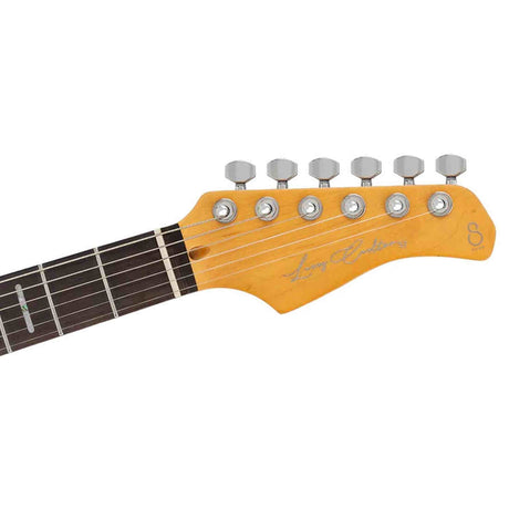 Sire S7N FM/TBK New Gen Larry Carlton elektrische gitaar – S-Style, flamed alder body, Transparent Black Satin, HSS-configuratie, stainless steel frets