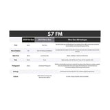 Sire S7N FM/TBK New Gen Larry Carlton elektrische gitaar – S-Style, flamed alder body, Transparent Black Satin, HSS-configuratie, stainless steel frets