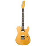 Sire T7N FM/NT elektrische gitaar – T-Style, Flamed North American Alder, Natural Satin, LC Super-Modern pickups, stainless frets, locking tuners