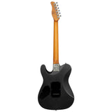 Sire T7N FM/TBK elektrische gitaar – T-Style, Flamed North American Alder, Transparent Black Satin, LC Super-Modern pickups, stainless frets, locking tuners