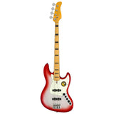 Sire V7+ A4/RDS Marcus Miller 4-snarige actieve basgitaar Red Sparkle